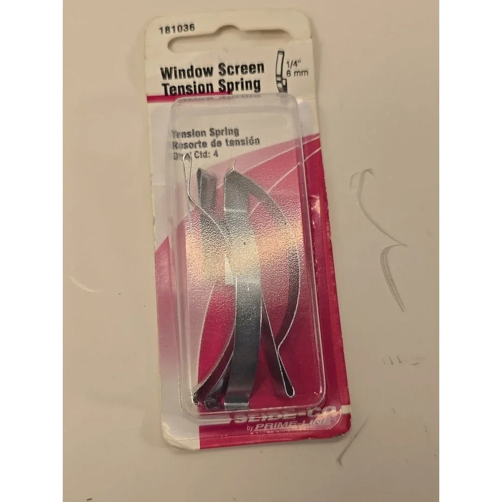 Window Screen Tension Spring‎ Hardware & Screen Fastener Lot